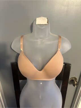 Rene Rofe Light Nude Seamless T-Shirt Bra 36D